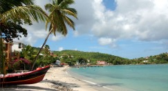 Stand aux couleurs des Antilles Françaises