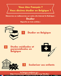 Etudier en belgique - 2016