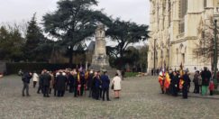 Commémoration du 11 novembre - Parvis Notre Dame-Laeken